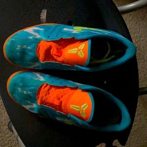 Kobe Nike basketball shoes worn a few times, good grip and clean shoes.